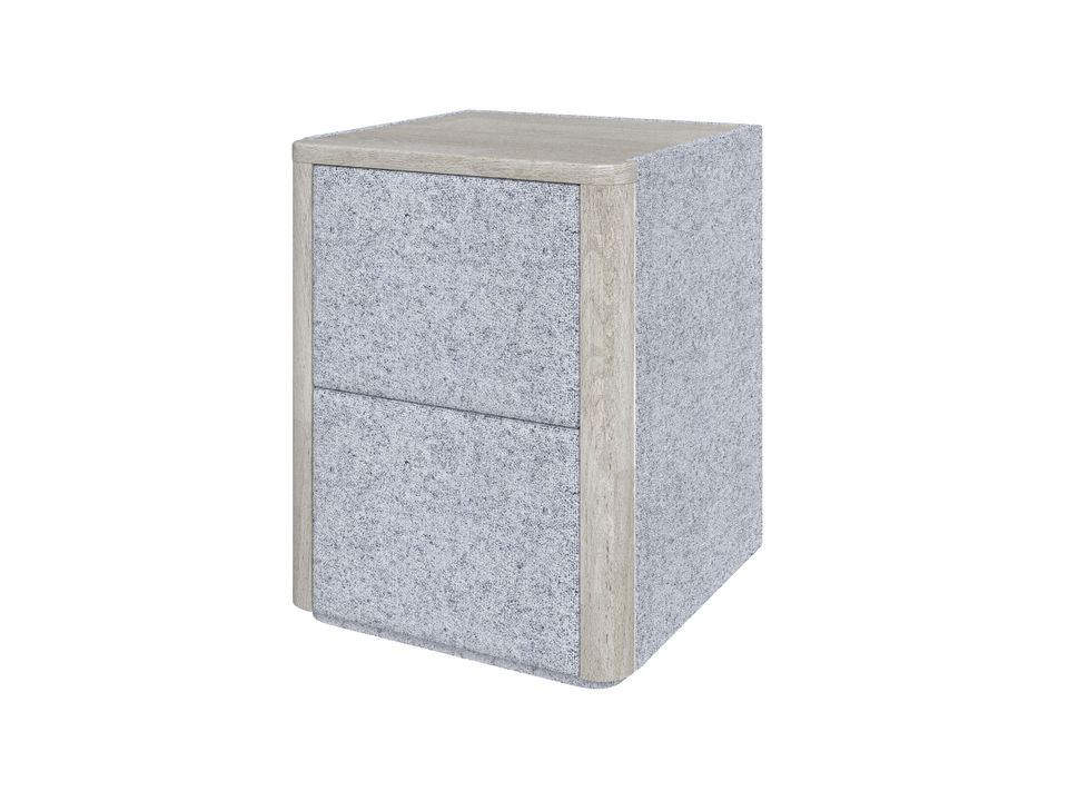 Тумба Verda Bliss ТканьМассив Масло-воск Беленый дубRialto Белое золото 50x40 62370₽